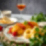 Elegant presentation of Nermin Yazılıtaş İrmik Helvası on a decorative plate