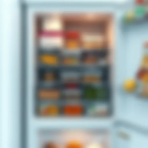 Ample Storage in No Frost Deep Freezers Modern no frost deep freezer showcasing ample storage