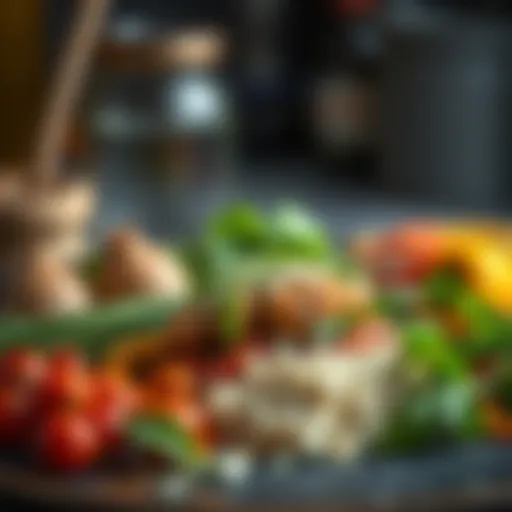 Ingredients for Oktay Usta's signature dish
