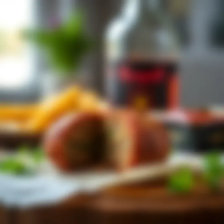 Perfectly Shaped Köfte: Culinary Art A close-up of a perfectly shaped köfte