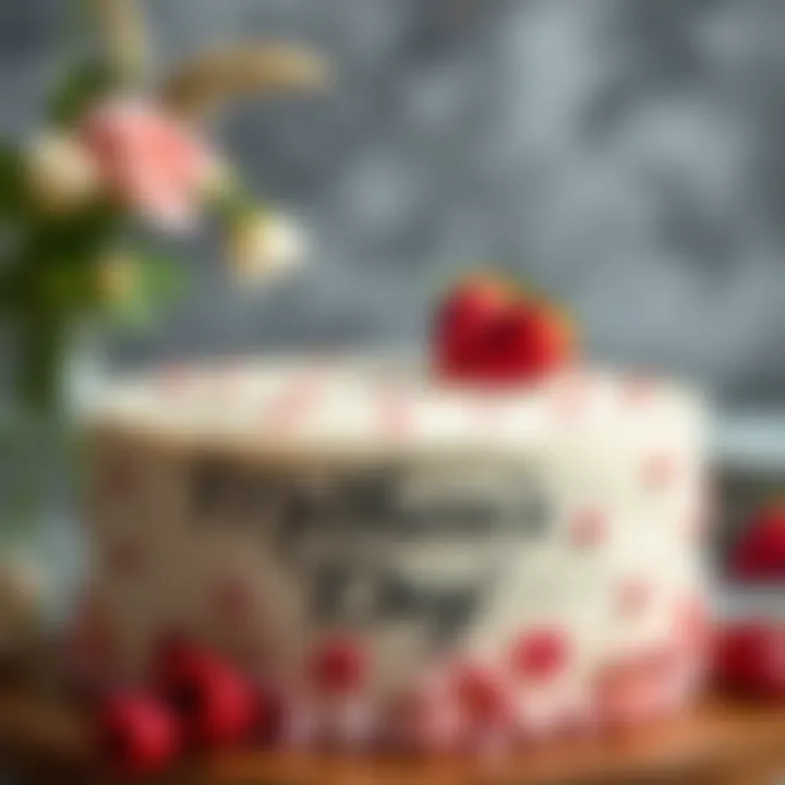 Personal Touch in Mother's Day Cake Inscriptions Personalized messages for Mother's Day cakes