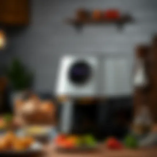 Overview of Philips air fryer design