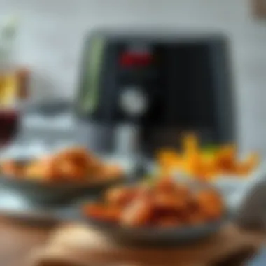 Healthy dishes prepared using Philips Airfryer XXL