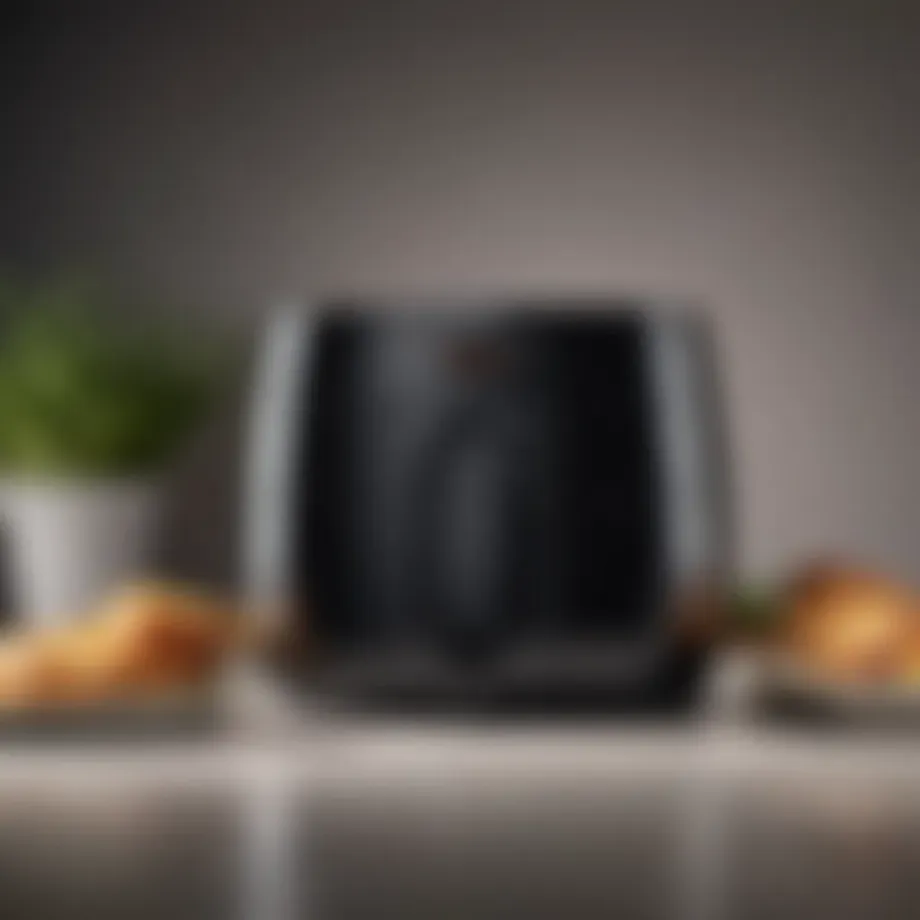 An elegant Philips Airfryer XXL model showcasing its sleek design.