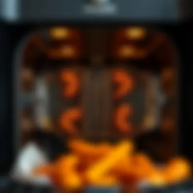 Interior showcasing the capacity of Philips Airfryer XXL