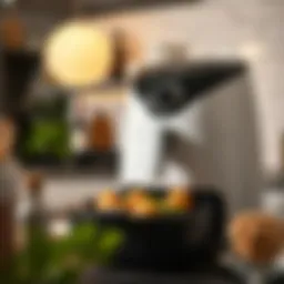 Stylish design of Philips Premium Airfryer XXL