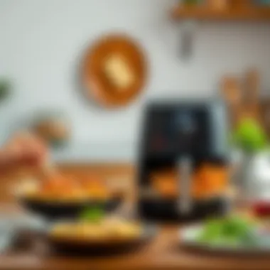 Philips XXL Airfryer Compared to Other Models Comparison chart of different air fryers including Philips XXL Airfryer