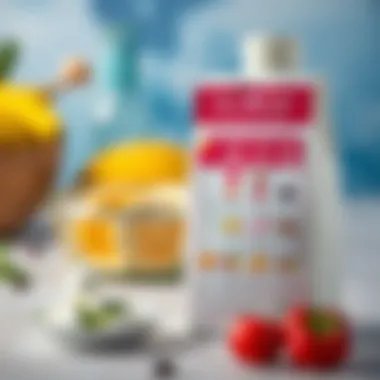 Nutritional Benefits of Pinar 4'lü Milk Nutritional chart displaying vitamins and minerals in the milk
