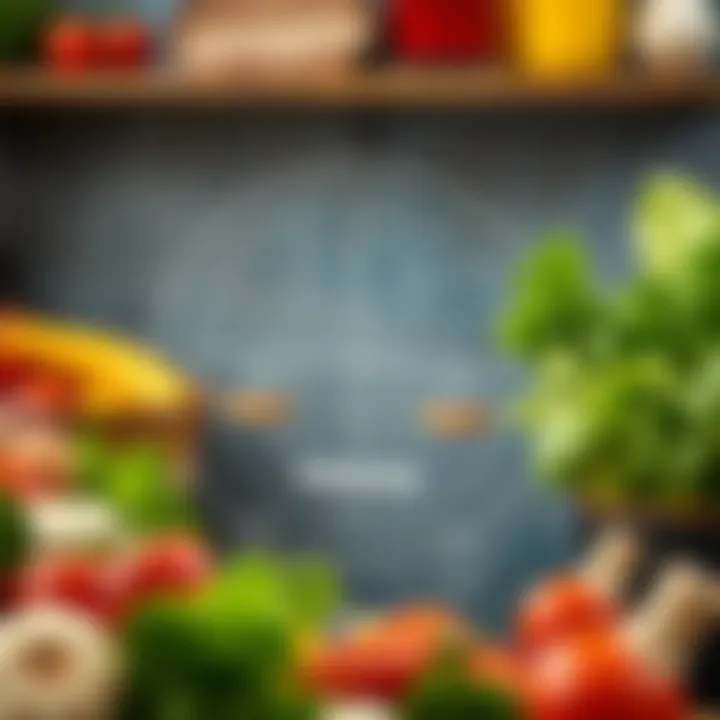 Dietary Balance and Moderation Diagram illustrating the importance of dietary balance and moderation.