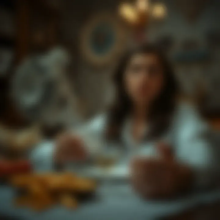 Psychological Insights on Dreams A dream interpretation scene, showcasing psychological insights