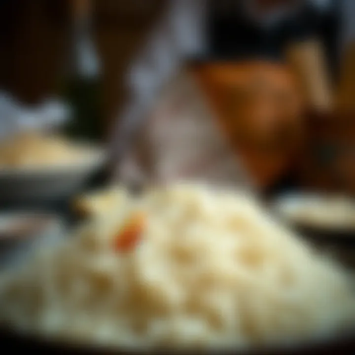 Detailed insights into the stages of rice preparation in dreams