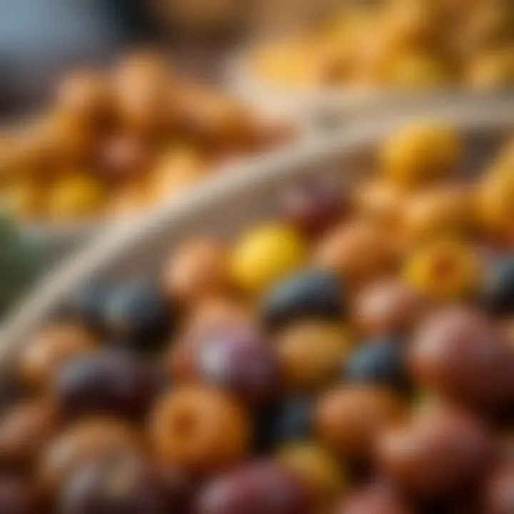 A Selection of Olives A selection of olives showcasing different varieties