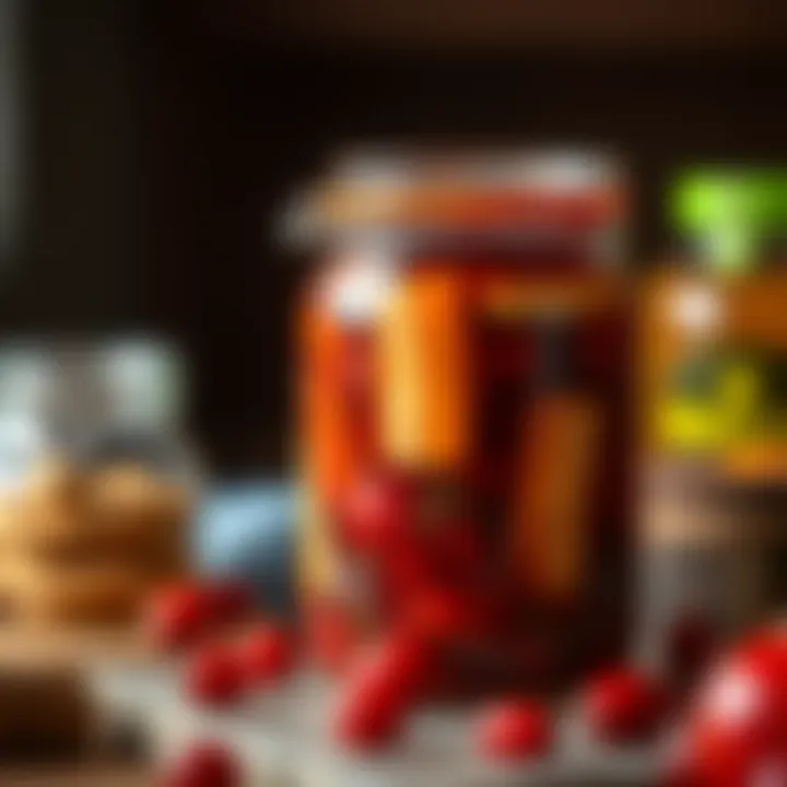 Fermentation Process in a Jar Fermentation process in a jar