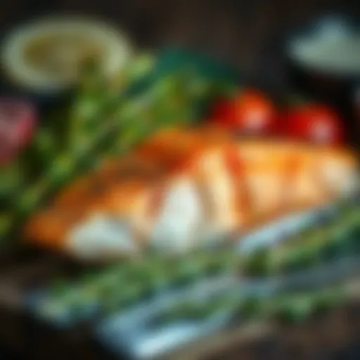 Nutritional benefits of salmon fish