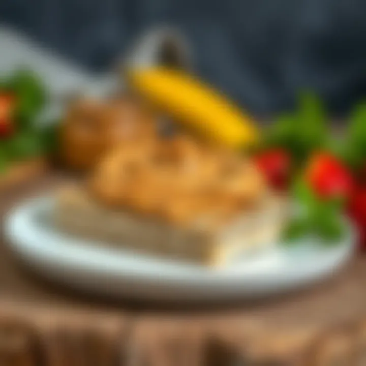 A spread of sugar-free peanut butter on whole grain toast