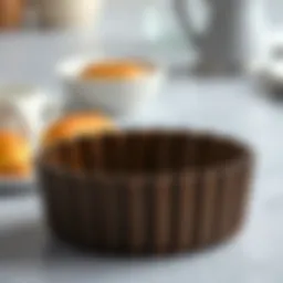 Elegant Teflon baking mold showcasing its smooth surface