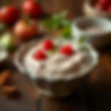Delicious Serving of Tum Tavuk Haslama A serving of Tum Tavuk Haslama in an elegant bowl, ready to be enjoyed.