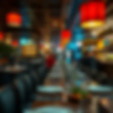 Vibrant Ambiance of Çarda Kebap Salonu A vibrant ambiance of a Çarda Kebap Salonu filled with lively dining experiences.