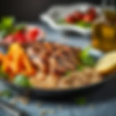 Optimal Meal Composition for Fat Reduction Balanced meal with lean protein and whole grains