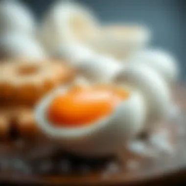 Egg white protein content analysis