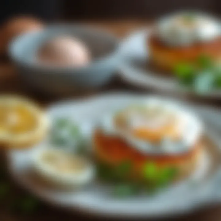 Protein-rich breakfast options featuring eggs