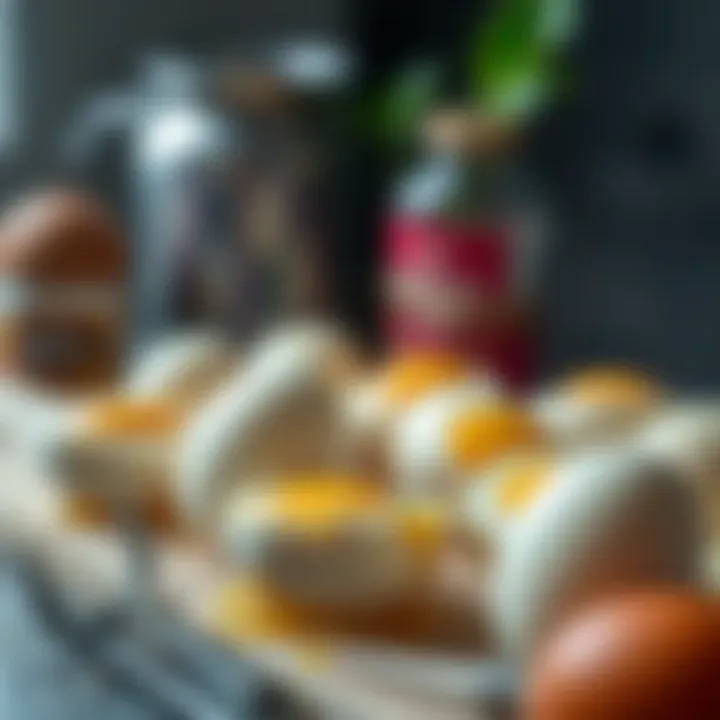 Various egg cooking methods